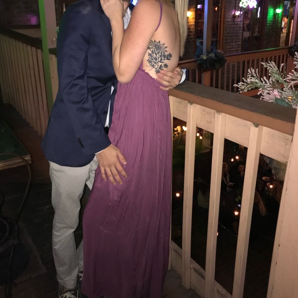 Beautiful open back Formal and/or Prom dress💜 - Picture 3 of 4